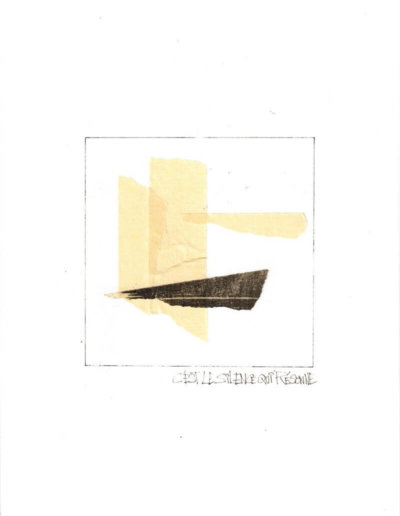 C'est Le Silence Qui Résonne - par Guy Bechtel - Typoésie