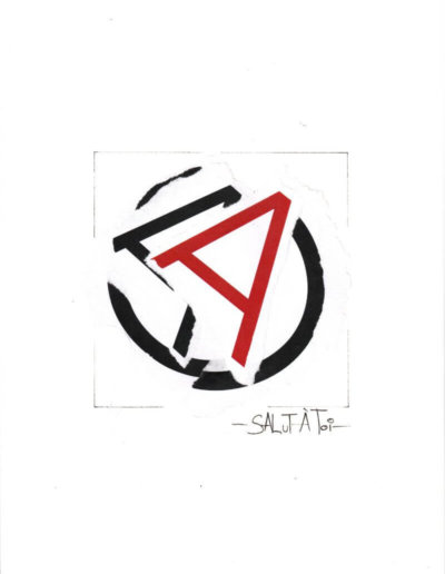 Salut à toi - par Guy Bechtel - Typoésie Vendue