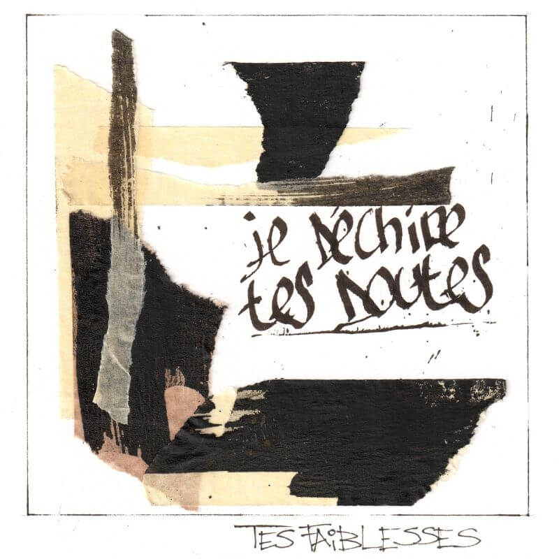 typoésie par Guy Bechtel - tes faiblesses