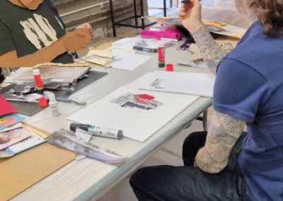 Workshop Typoésie avec Guy Bechtel - Expo Ligne de Faille, Bienne