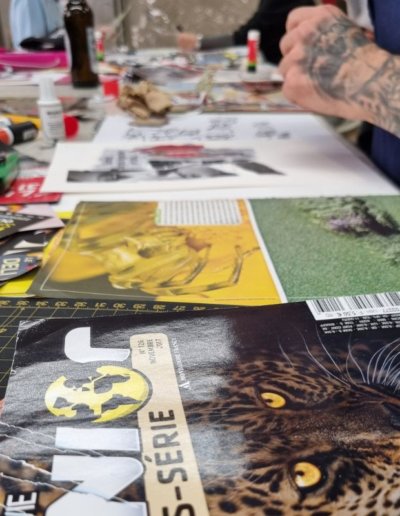 Workshop Typoésie avec Guy Bechtel - Expo Ligne de Faille