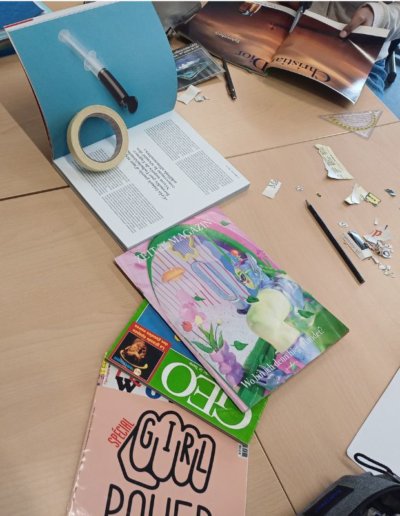 Workshop Typoésie avec Guy Bechtel - Ecole de Monthey