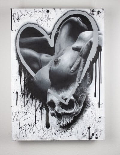 Original Peinture à l'acryl - Is that love? - Guy Bechtel - Private Collection