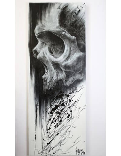 Original Peinture à l'acryl - KAIROS - Guy Bechtel - Private Collection