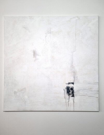 Original Peinture à l'acryl - Le temps de la mort Le temps de la vie - Guy Bechtel - #2021 07 - 80x80