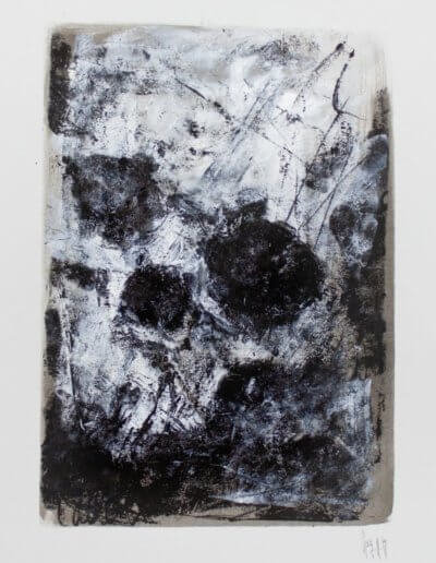 Monoprint à l'huile - Guy Bechtel - #20191129