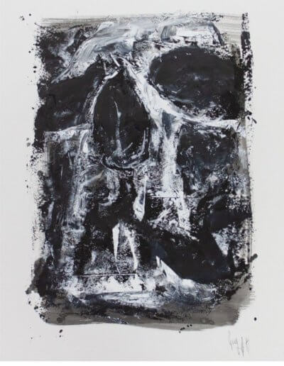 Monoprint à l'huile - Guy Bechtel - #20200104