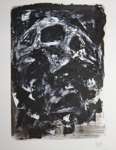 Monoprint à l'huile - Guy Bechtel - #20200808