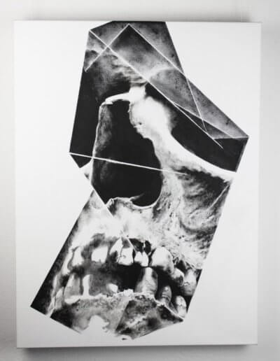 Original Peinture à l'acryl - Origami -Diptyque #1 - Guy Bechtel - #2021 01 - 60x80cm